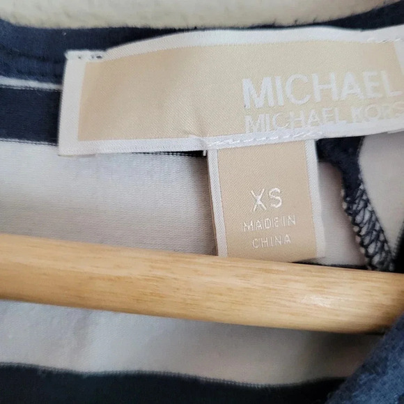 MICHAEL Michael Kors Women's Mini Dress XS Multicolor Short Sleeves Round Neck - Picture 3 of 8